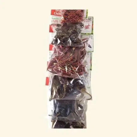 Sacks of dried chilis