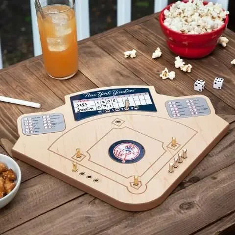 A baseball gift board game