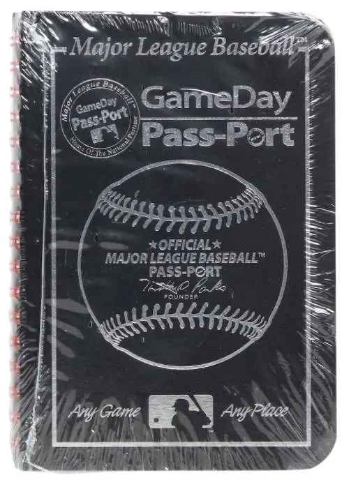 Baseball gifts: game day passport