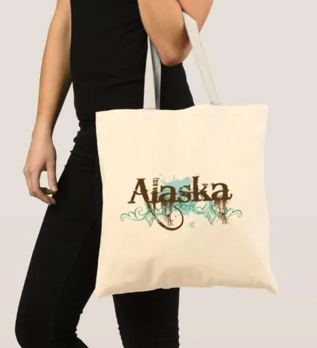 Tote bag with Alaska