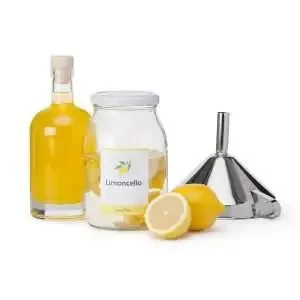 A set of Limoncello Italian gifts