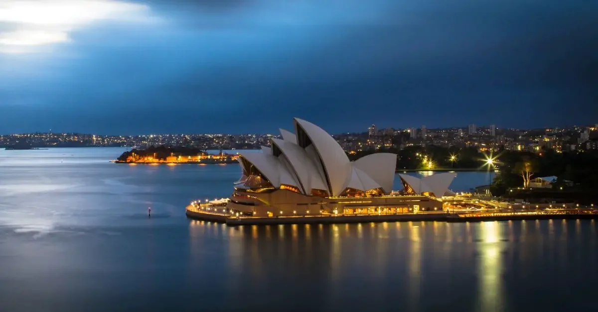 Opera house in Sydney