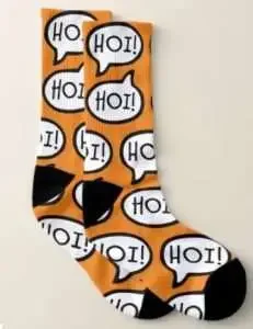Socks with hoi