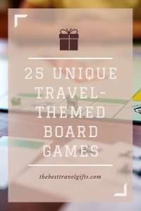 25 Unique travel-themed board games