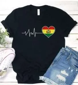 Shirt with heartbeat