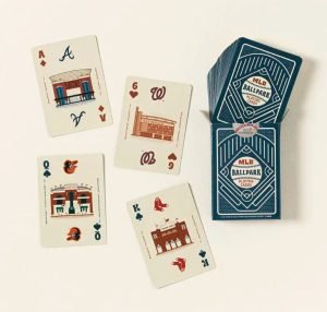 a deck of cards inspired by baseball