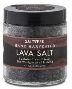 Icelandic lava salt