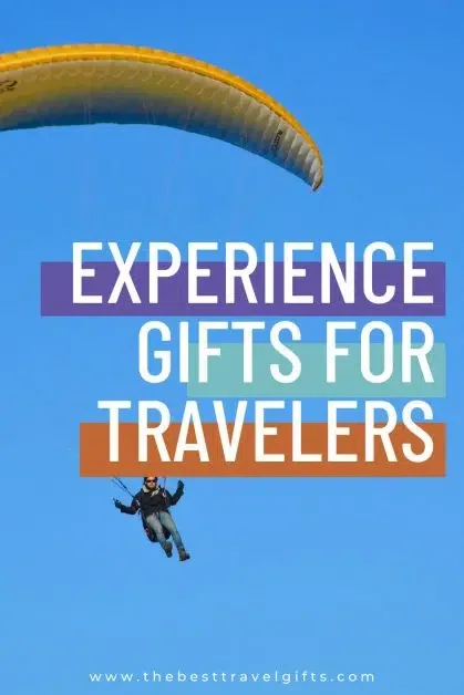 The best travel experience gifts for travelers