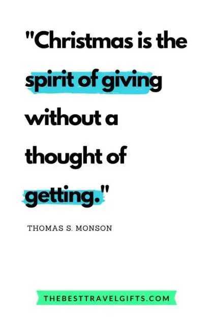 gift giving quotes about Christmas "Christmas is the spirit of giving without a thouht of getting"