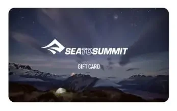 A gift card of the camping store Sea to Summit