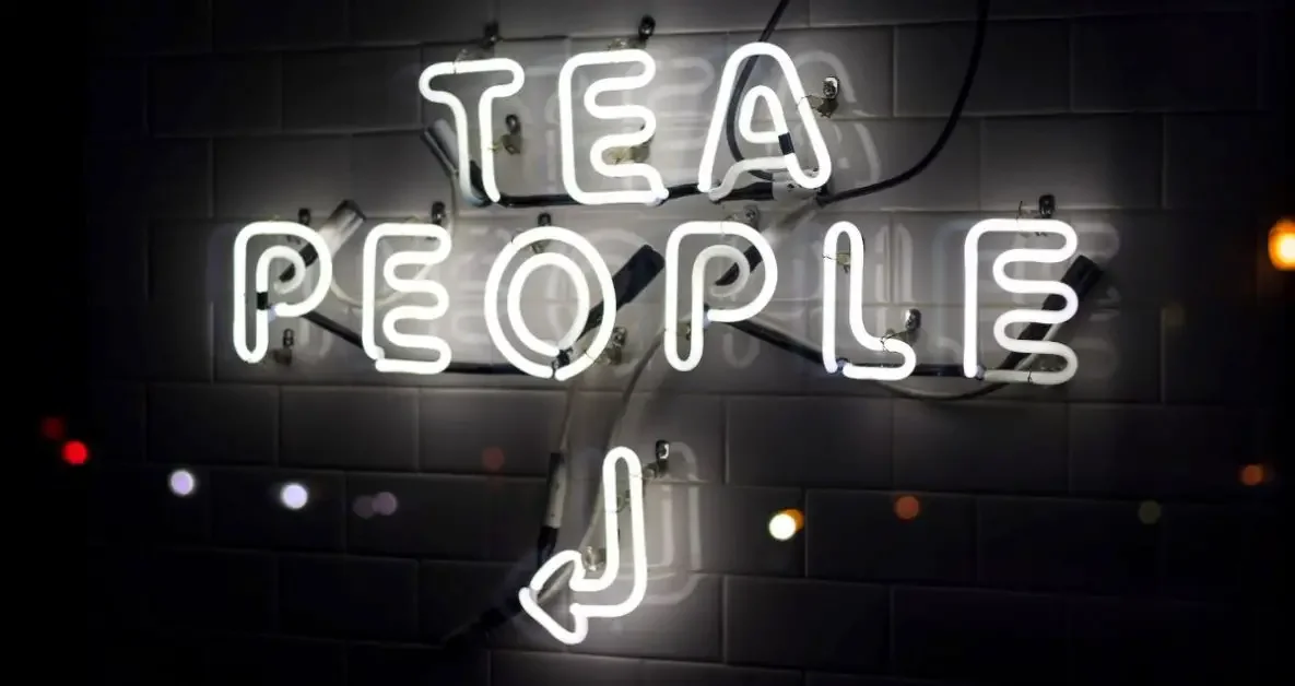 Sign with: Tea People