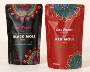 Two bags of mole