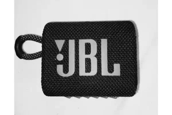 A bluetooth speaker from JBL