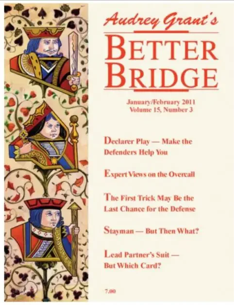 Magazine page of better bridge