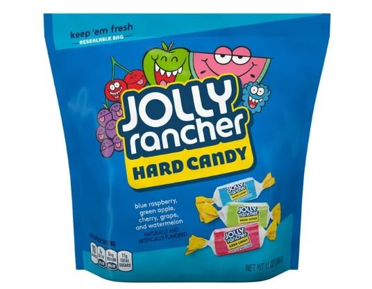 Jolly rancher bag of candy