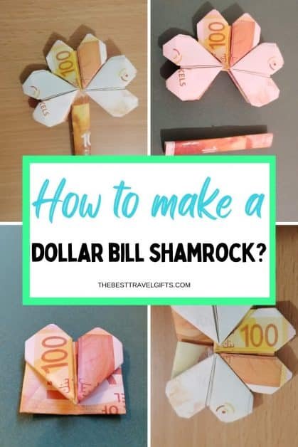 How to make a dollar bill shamrock
