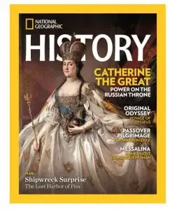 A magazine cover of National Geographic's History
