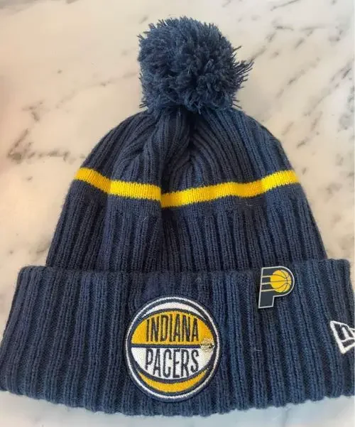 A beanie from the Indiana Parkers