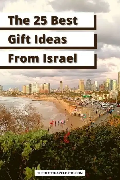 The 25 best gifts from Israel with a photo of Tel Aviv