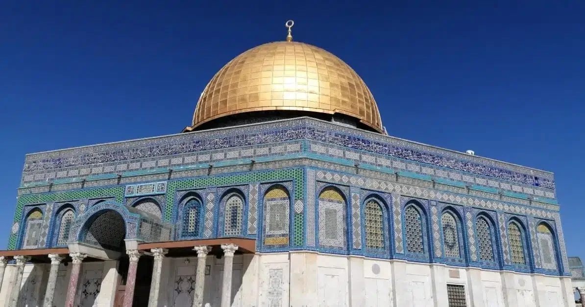 A photo of the Golden Dome in Israel