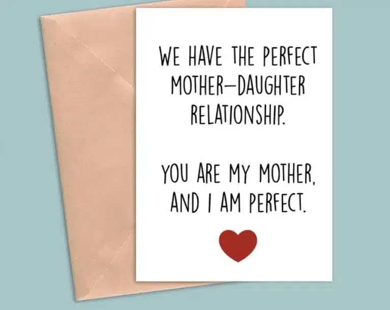 87 FUNNY Mother's Day Card Messages To Make Her LOL