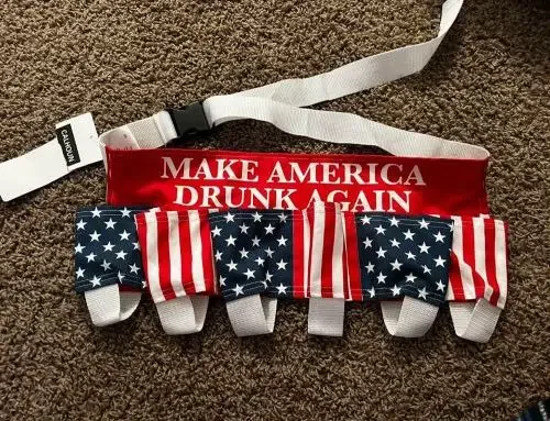 Make America drunk again beer belt