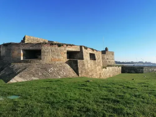 A fort at the sea