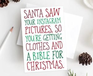 101 Funny Christmas Card Messages To Spread The Cheer!