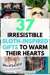 37 irresistible sloth-themed gifts to warm their hearts with four photos of sloth-related items