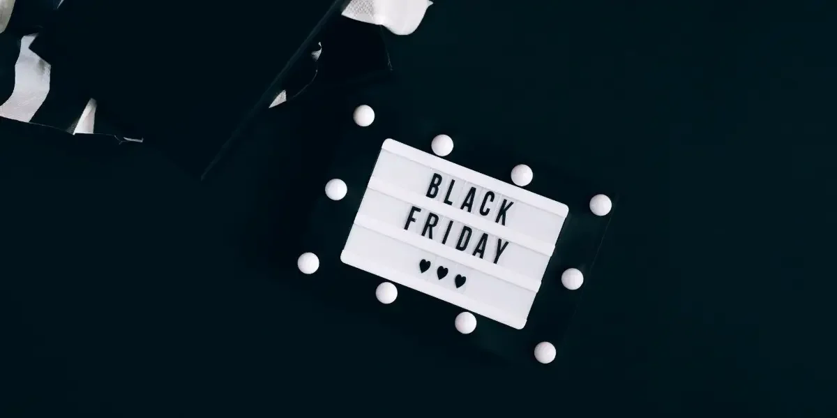 Sign with Black Friday