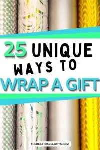 25 Unique and funny wyas to wrap a gift with a photo of colorful wrapping paper