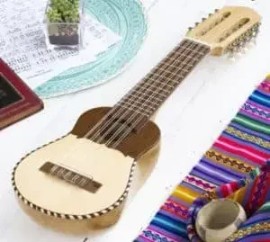 A charango instrument from Peru