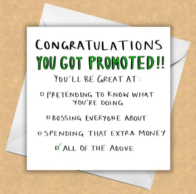 101 Funny Promotion Congratulation Messages To Celebrate!