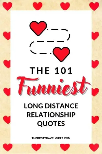 101 funny long distance relationship quotes with an image of hearts