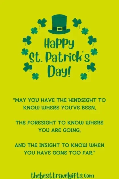 Happy St Patrick's Day with a funny poem
