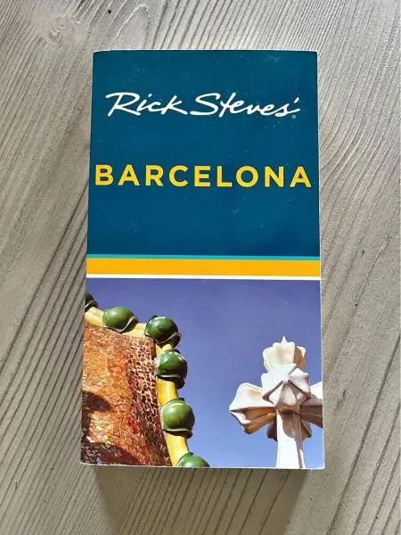 A Rick Steves travel guide of Barcelona