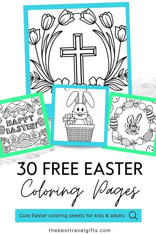 30 Free Easter Coloring Pages For Anyone (No Email Sign Up)