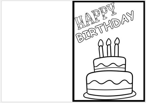 30 Free Printable Birthday Coloring Pages For Kids & Adults